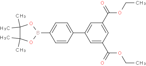 4'-(硼酸頻那醇酯-2-基)-[1,1'-聯(lián)苯]-3,5-二羧酸二乙酯