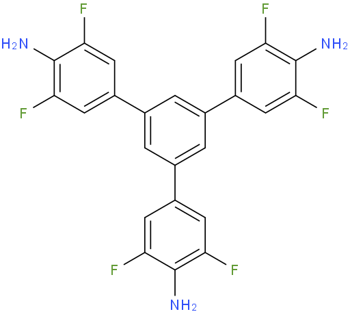 5'-(4-氨基-3,5-二氟苯基)-3,3'',5,5''-四氟-[1,1':3',1''-三聯(lián)苯]-4,4''-二胺