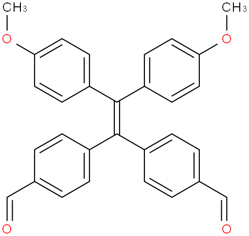 4,4'-(2,2-雙(4-甲氧基苯基)乙烯-1,1-二基)二苯甲醛