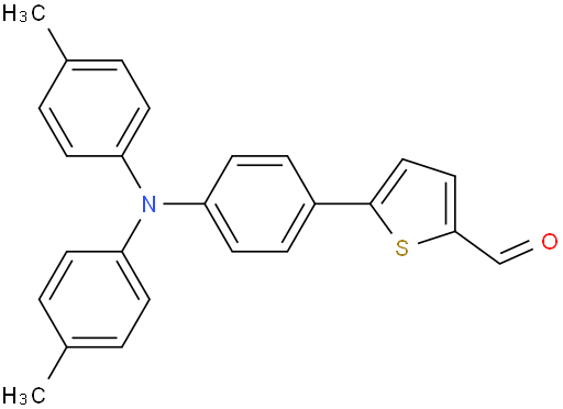 5-(4-(二對(duì)甲苯基氨基)苯基)噻吩-2-甲醛