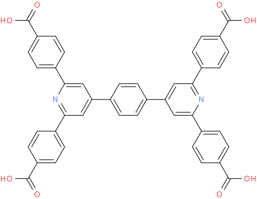 4,4',4'',4'''-(4,4'-(1,4-亞苯基)雙(吡啶-6,4,2-三基))四苯甲酸