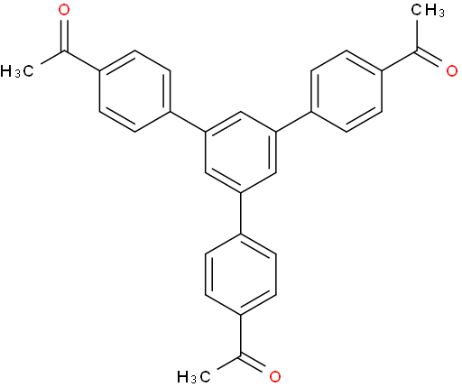 1,1'-(5'-(4-乙酰苯基)-[1,1':3',1''-三聯(lián)苯]-4,4''-二基)二乙酮