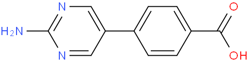 4-(2-氨基嘧啶-5-基)苯甲酸