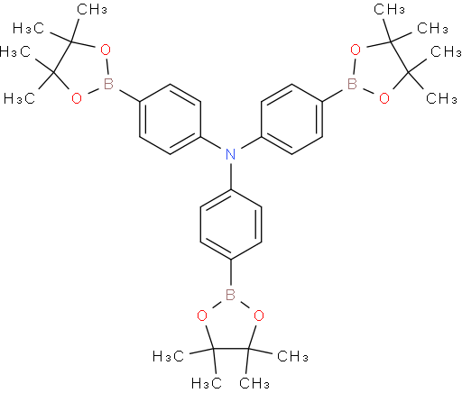 Tris(4-(4,4,5,5-tetramethyl-1,3,2-dioxaborolan-2-yl)phenyl)amine