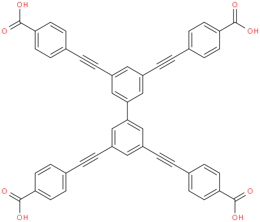 4,4',4'',4'''-([1,1'-Biphenyl]-3,3',5,5'-tetrayltetrakis(ethyne-2,1-diyl))tetrabenzoic acid