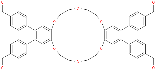 4,4',4'',4'''-(6,7,9,10,17,18,20,21-八氫二苯并[B,K][1,4,7,10,13,16]六氧雜環(huán)十八烯-2,3,13,14-四基)四苯甲醛