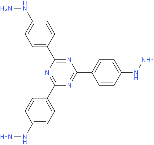 2,4,6-三(4-肼基苯基)-1,3,5-三嗪