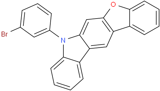 3-(3-bromophenyl)-3H-benzofuro[2,3-b]carbazole