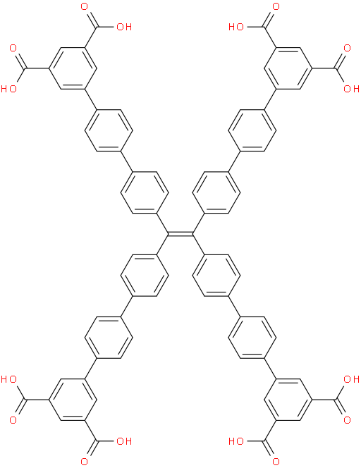 4'',4''''',4'''''''',4''''''''''-(乙烯-1,1,2,2-四烷基)四(( [1,1':4',1''-三聯(lián)苯]-3,5-二羧酸))