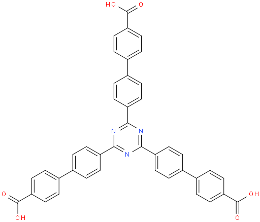 4',4''',4'''''-(1,3,5-Triazine-2,4,6-triyl)tris(([1,1'-biphenyl]-4-carboxylic acid))