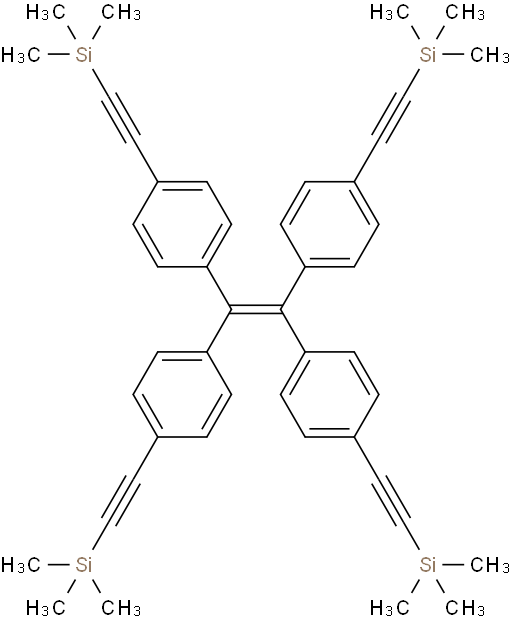 1,1,2,2-tetrakis(4-(2-(trimethylsilyl)ethynyl)phenyl)ethene