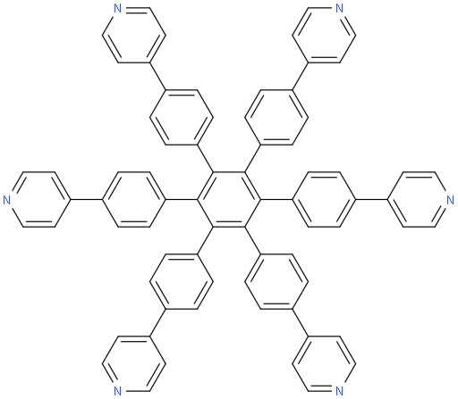 4,4'-(3',4',5',6'-Tetrakis(4-(pyridin-4-yl)phenyl)-[1,1':2',1''-terphenyl]-4,4''-diyl)dipyridine