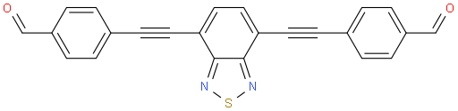 4,4'-(苯并[c][1,2,5]噻二唑-4,7-二基雙(乙炔-2,1-二基))二苯甲醛