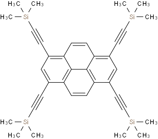 1,3,6,8-Tetrakis((trimethylsilyl)ethynyl)pyrene