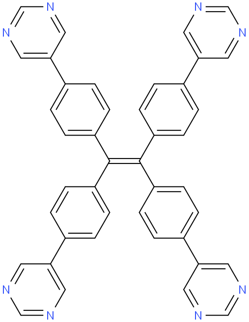 1,1,2,2-Tetrakis(4-(pyrimidin-5-yl)phenyl)ethene