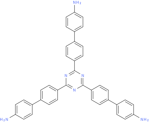 4',4''',4'''''-(1,3,5-三嗪環(huán)-2,4,6-三基)三(([1,1'-聯(lián)苯]-4-胺))