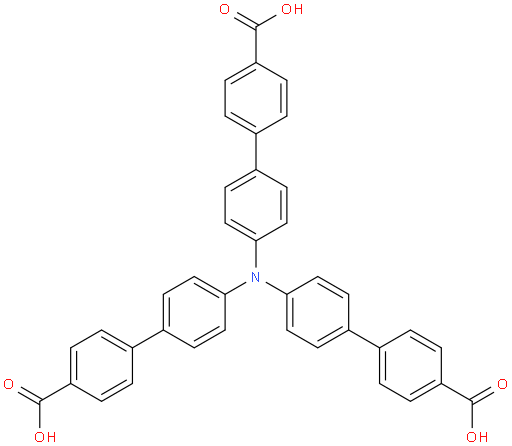 Tris(4'-carboxy-1,1'-biphenyl)amine