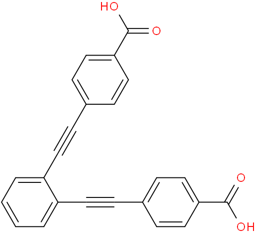 4,4'-(1,2-Phenylenebisethynylene)bisbenzoic acid