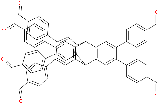 4,4',4'',4''',4'''',4'''''-(9,10-二氫-9,10-[1,2]苯并蒽-2,3,6,7,14,15-六基)六苯甲醛