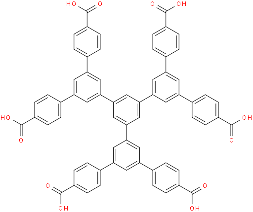 5',5'''-雙(4-羧基苯基)-5''-(4,4''-二羧基-[1,1':3',1''-三聯(lián)苯]-5'-基)-[1,1':3',1'':3'',1''':3''',1''''-五苯基]-4,4''''-二羧酸