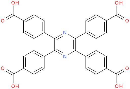 4,4',4",4"'-(吡嗪-2,3,5,6-四烷基)四苯甲酸