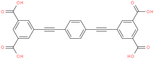 1,3-Benzenedicarboxylic acid, 5,5'-(1,4-phenylenedi-2,1-ethynediyl)bis-