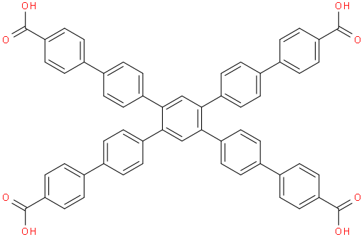 4'',5''-雙(4'-羧基[1,1'-聯(lián)苯]-4-基)[1,1':4',1'':2'',1''':4''',1''''-五聯(lián)苯]-4,4''''-二羧酸