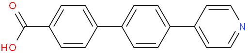 [1,1'-Biphenyl]-4-carboxylic acid, 4'-(4-pyridinyl)-