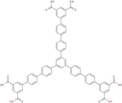 5'''-(3'',5''-二羧基[1,1':4',1''-三聯(lián)苯基]-4-基)[1,1':4',1'':4'',1''':3''',1'''':4'''',1''''':4''''',1''''''-七苯基]-3,3'''''',5,5''''''-四羧酸