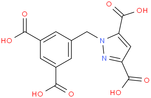 1-(3,5-Dicarboxybenzyl)-1H-pyrazole-3,5-dicarboxylic acid