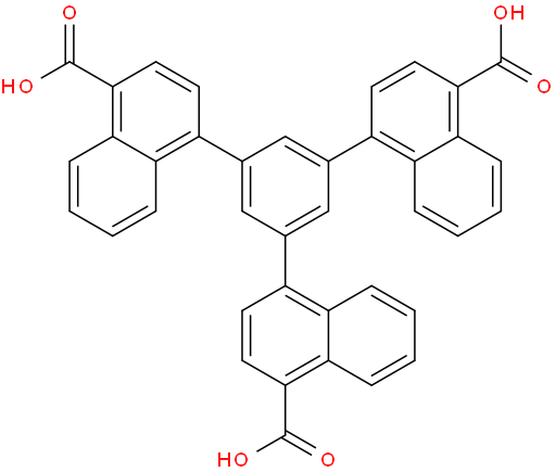 1-Naphthalenecarboxylic acid,4,4',4''-(1,3,5-benzenetriyl)tris-