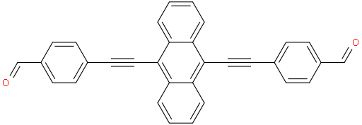 9,10-Bis(4-formylphenylethynyl)anthracene