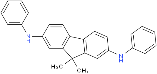 9,9-dimethyl-N2,N7-diphenyl-9H-fluorene-2,7-diamine