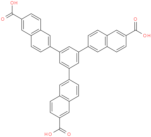 6,6',6''-(苯-1,3,5-三基)三(2-萘甲酸)