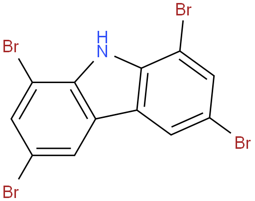 1,3,6,8-Tetrabromocarbazole