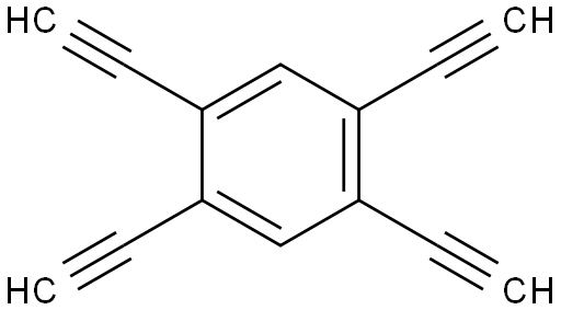 1,2,4,5-Tetraethynylbenzene