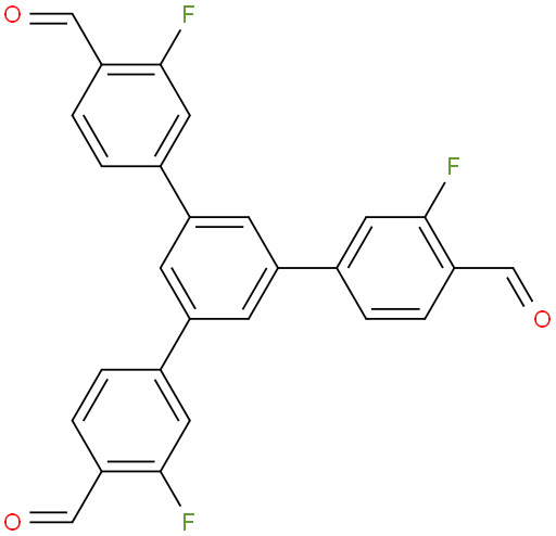 3,3''-Difluoro-5'-(3-fluoro-4-formylphenyl)-[1,1':3',1''-terphenyl]-4,4''-dicarbaldehyde